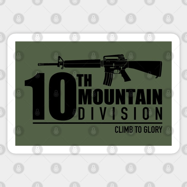 10th Mountain Division Sticker by TCP